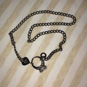 Juicy Couture Engagement Ring Charm Necklace